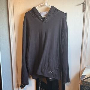 Under Armour Men's Charcoal Hoodie Sweater